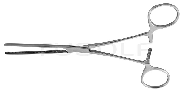 RU 6534-16 / Doyen Atrauma Intestinal Clamp, Straight, (L) 16 cm - 6 1/4"