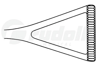 RU 6522-23 / Pinza Da Presa Intestinale Duval 23cm
