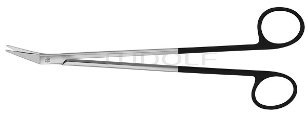 RU 1722-19M / Forbice Vascolare Potts-Smith, 60°, MC 18,0 cm
