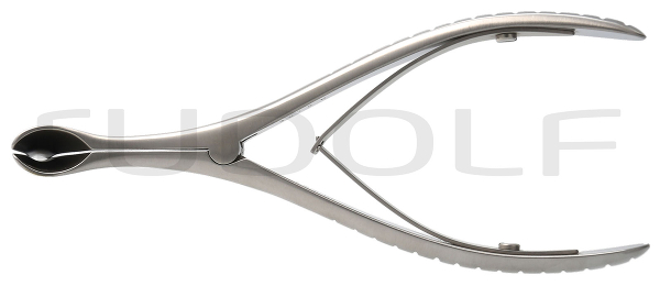 RU 8000-13 / Nasenspekula Hartmann, Figur 3, Hygienischer Schluss, 15 cm