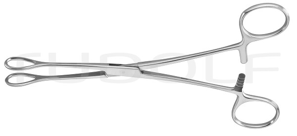 RU 3900-18 / Pinza Per Tamponi Förster, Retta, Liscia 18,0 cm