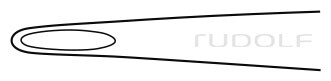 RU 5570-19 / Bone Rongeur Forceps Lempert, Straight, 3 mm, 19 cm - 7 1/2"