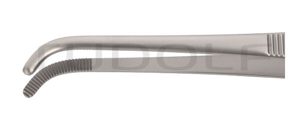 RU 4001-20 / Pinza De Disección Estandar, Curva, 20 cm