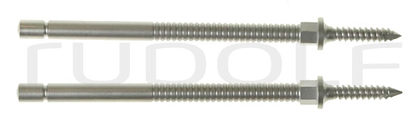 RU 6321-44 / Distraction Screws - 2 Pieces 14mm, 7cm, 2 3/4"