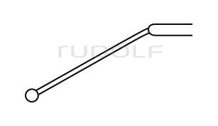 RU 8834-15 / Vessel Dilator,Ø1,5mm
, 12,5cm
 - 5"