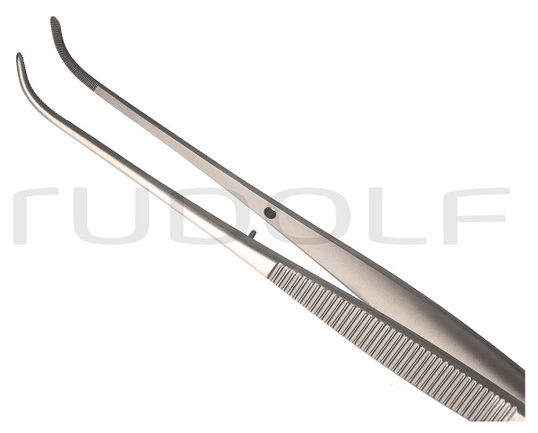 RU 4091-18 / Pince À Dissection Potts-Smith, Courbée 18 cm