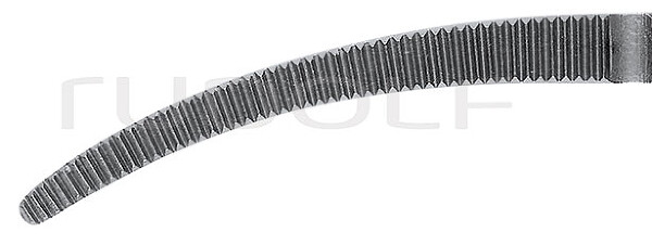 RU 3081-15 / Pince Hémostat. Leriche, Courbée, 15 cm 15,0 cm