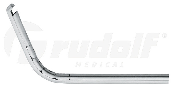 RU 8118-02 / Sinus Punch, Angled 2,5mm, Shaft 14,0cm/5 1/2", 22,0cm/8 3/4"