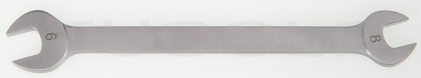 RU 6319-89 / Chiave A Forchetta Doppia, SW: 8 E 9 Autoclavabile