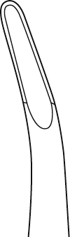 RU 5589-13 / Pinza Sgorbia Böhler, Curva,