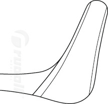 RU 8002-10 / Nasenspekulum Hartmann-Halle, Figur 00, für Kinder, Hygienischer Schluss, 13 cm
