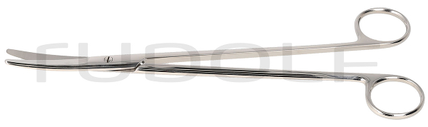 RU 1415-22 / Scissors Wertheim, Bl/Bl, Cvd. 22,5 cm, 9"
