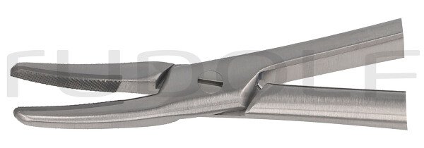 RU 5931-33 / Porte-Aiguille Castroviejo, TC, Courbé 18  cm