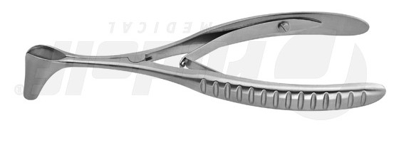 RU 8002-11 / Nasenspekula Hartmann-Halle, Figur 1, Hygienischer Schluss, 15 cm