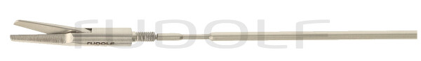 RS000-786 / Inserto Forbice Peritoneale, Dentellata, Monoarticolata, Retta, Ø 5mm