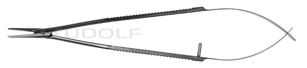 RU 5850-15 / Micro Needle Holder, W/O. Ratchet, Str. 15cm, 6"