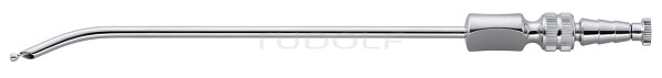 RU 6426-21 / Suction Tube Adson, Ø 4,0 mm, 12 Ch/Fr, (Wl) 145 mm - 5 3/4", W. CUT-OFF, Luer- Hub and Stylet