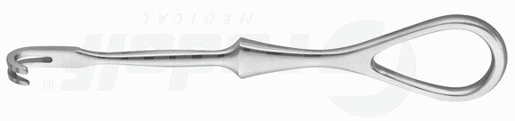 RU 4473-02 / Divaricatore Volkmann, Smusso, 2 Denti 11,5 cm