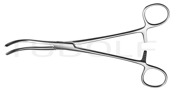 RU 6630-20 / Pince-Clamp P. Pédic. Rénaux Guyon, 20 cm