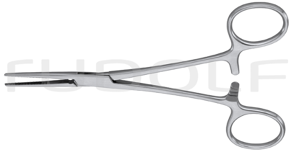 RU 3050-14 / Hemost. Fcps Kelly, Str. 14,5 Cm- 5 3/4"