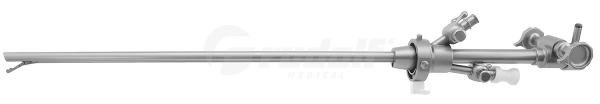 HY040-361 / Hysterosk.-Arbeitseins. m. Albarran-Hebel 7 Charr. Instr.-Kanal, 0°-70°, NL 180 mm
