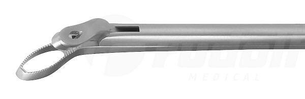 RU 8090-22L / Pinza Blakesley-Rudolf, Ancho De Boca 3.6 mm,