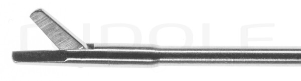 RF215-343 / Forbice, Semi Rigida, Singolo Movimento 5Charr/1,6mm, Lung Utile 340mm