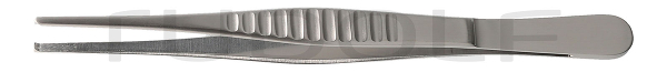 RU 4126-15 / Pinzette Chir. Mod. Usa, Schmal, 1x2Z. 15,5 cm