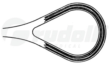 RU 6525-25 / Pinza Intestinal De Agarre, 25 cm