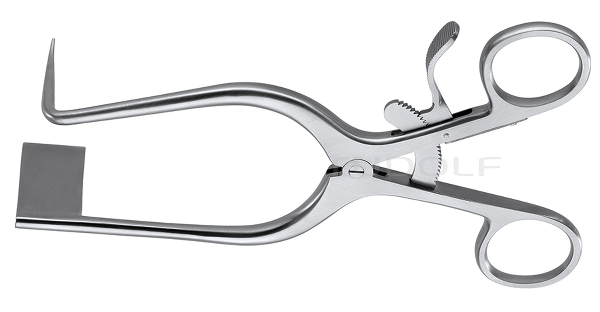 RU 4762-12 / Muskelspreizer Williams, Blatt Links 17,5 cm, 50x20mm
