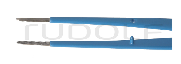 RU 4055-20Q / Dressing Forceps Waugh, Straight, Insulated, 20.0 cm