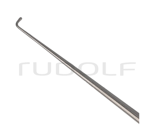 RU 7946-05 / Ohrhebel Wagener, Geknöpft, Figur 5, 90°, 2 mm, 14 cm