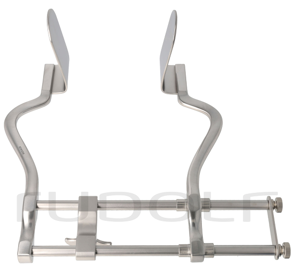 RU 4802-11 / Balfour Retractor, Frame Only Spread 160mm
, Valve 70x35mm
