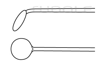 RU 8839-68 / Tumormesser Samii 6mm
, 23cm
