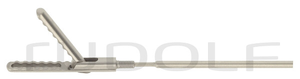 RS000-549 / Terminal De Agarre Ondulado, Cuchara, 22 mm, Ø 5 mm, 330 mm, De Acción Simple