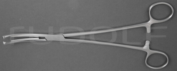 RU 3394-25 / Pinza Per Serraggio Maingot, Curva, 1x2D 25,0 cm