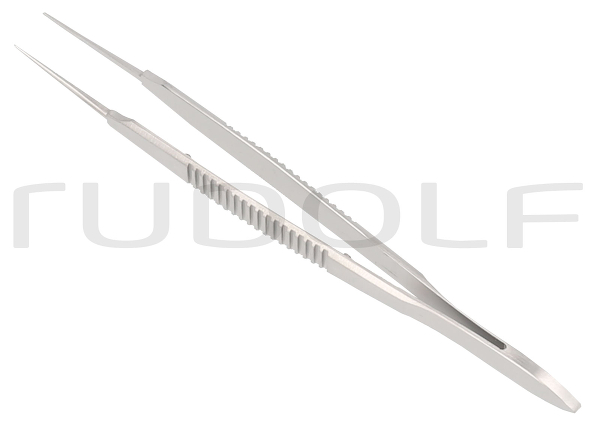 RU 9807-09 / Mcpherson Suture Fcps., Str., W/O. T., 10cm
