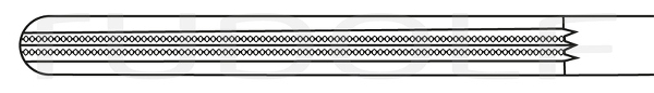 RU 6534-16 / Darmklemme Doyen, Atrauma, Gerade, (L) 16 cm