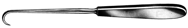 RU 4503-01 / Retractor Volkmann, Sharp, 1 Prong 22,0 cm, 8 3/4"