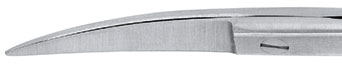 RU 1631-10 / Fine Scissors, Cvd 10,5 cm - 4 1/8"