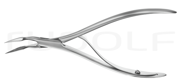 RU 4365-15 / Ralk Splinter Fcps., Cvd., 15cm

