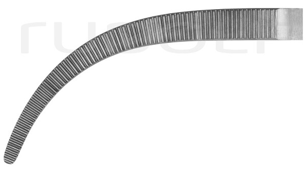 RU 3286-02 / Pinza Per Legatura Zenker, Curva Fort. 29,5 cm
