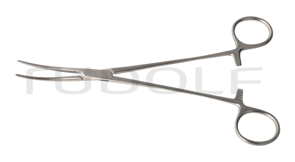 RU 3241-20 / Hemost. Fcps Bengolea, Cvd. 20 cm, 8"