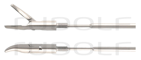 LP000-145 / Aufsatz, TC Nadelhalter, 3-Tlg, Links NL 450 mm, Ø 5mm

