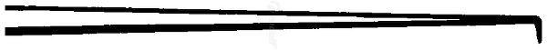 RU 7907-10/03 / Micro Hook, Sharp, Right, Angled 90°, 0.3 mm, 16 cm - 6 1/4"