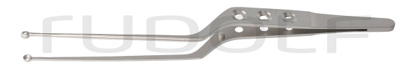 RU 4064-52 / Micro-Pinza, Yasargil, Retta, Baionetta 22,0 cm, 5,0mm