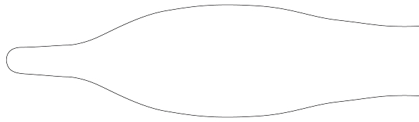 RU 5447-01 / Blount Bone Lever, 26 cm