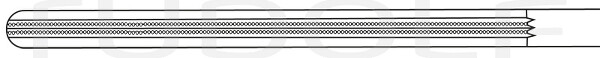 RU 6534-21 / Pinza Intestinale Doyen-Atrauma, Retta 21cm