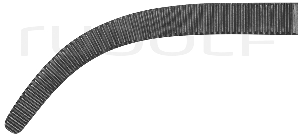 RU 3430-25 / Hyst. Fcps Wertheim, Cvd. 25 cm, 10"