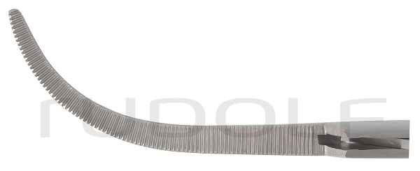 RU 3299-04 / Ligaturklemme Overholt, Fein, Fig. 3, 22,5 cm